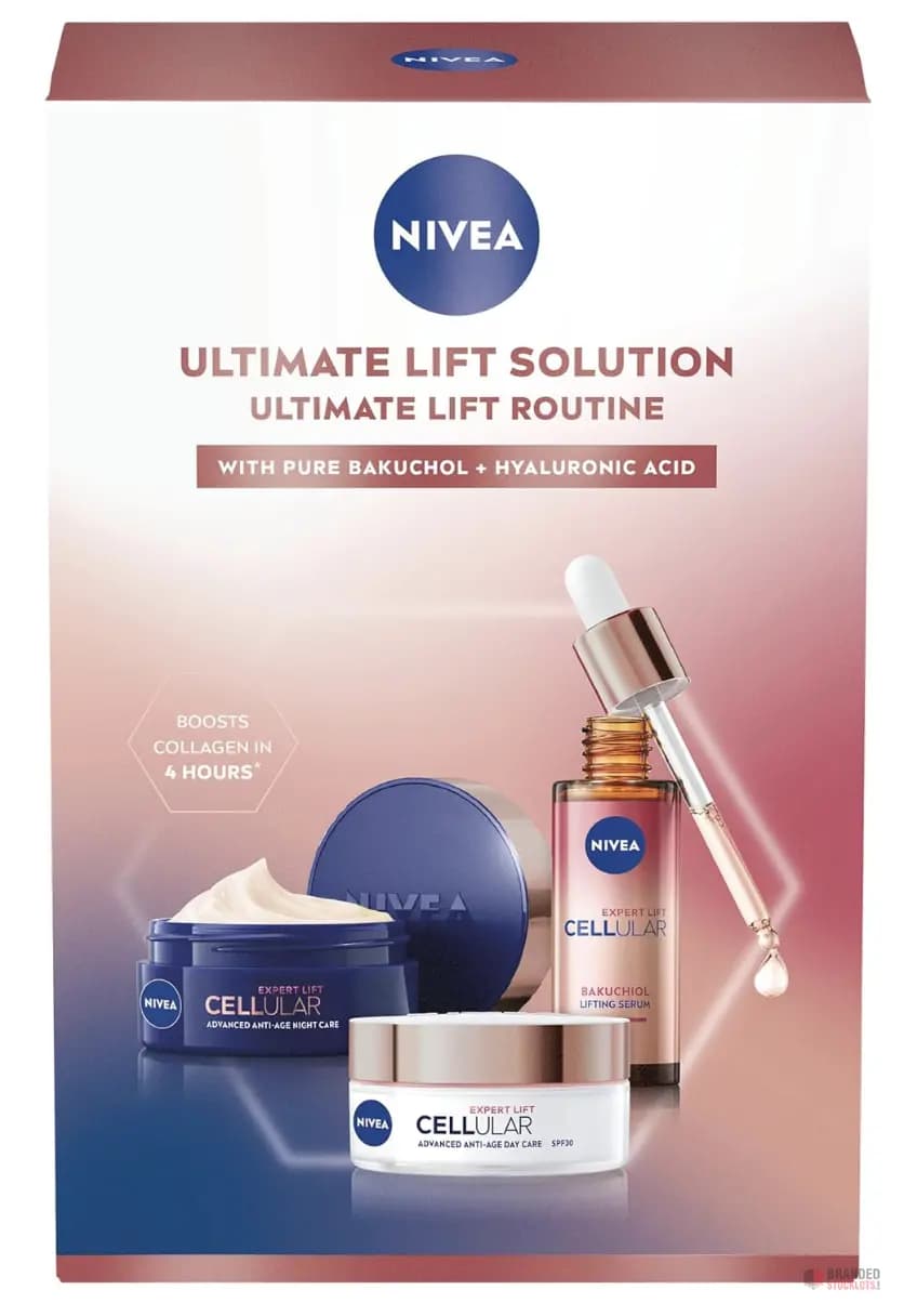352 Pieces NIVEA Ultimate Lift Solution Gift Pack (3 Products), Gift Set For Women,
