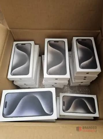 NEW Sealed iPhone 15 Pro 128GB – MOQ 8 Units – EU Stock Poland