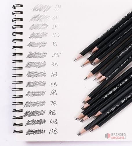 Sketching Pencils & Drawing Pencils Set - 14 Pieces - Drawing Graphite Pencils 6B-5B-4B-3B-2B-1B-HB-2H-4H.
