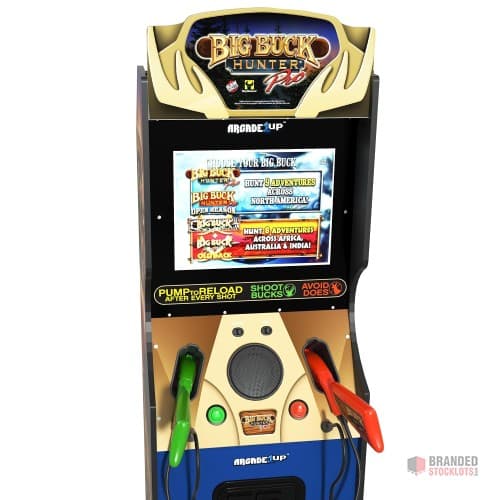 Bulk Arcade1Up Big Buck Hunter Pro Deluxe Arcade Machine - Classic Gaming Reimagined