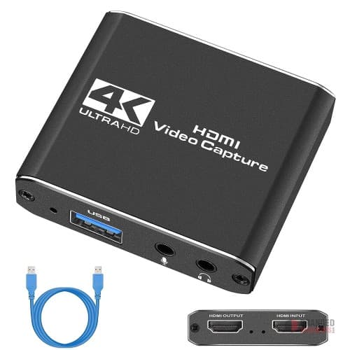 Bulk TKHIN Capture Card - Stream and Record in 4K and 1080p with Ease
