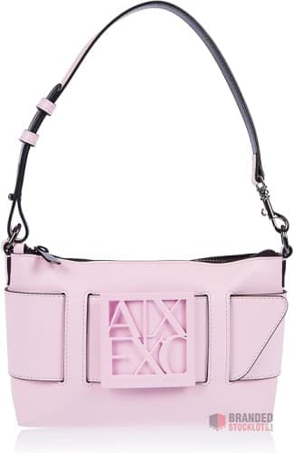 Armani Exchange Shoulder Bag, Maxy Buckle Logo Shoulder Bag