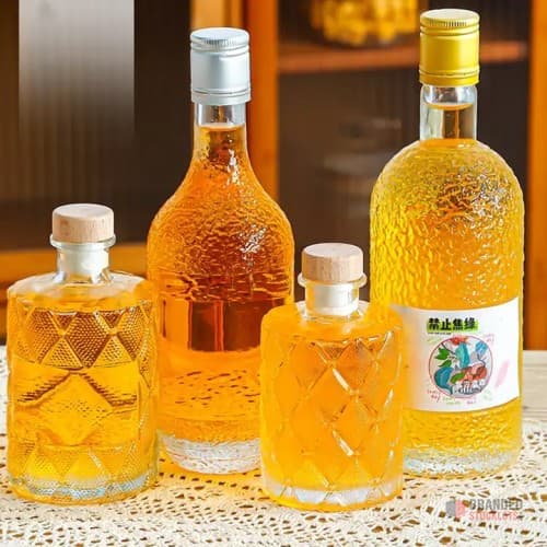 Premium Oslo Spirits Royal Glass Bottles for Alcoholic Beverages