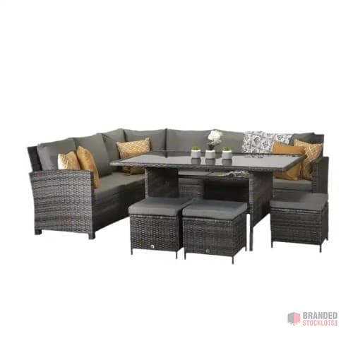 Modern Outdoor Rattan Sofa Set - Durable & Stylish