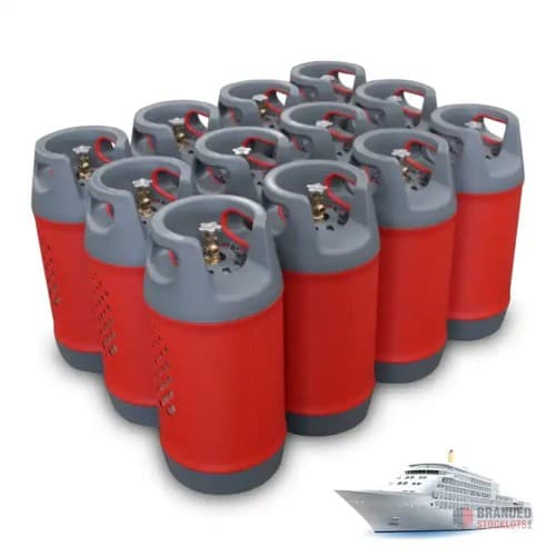 Lightweight Fiber LPG Propane Butane Gas Cylinder