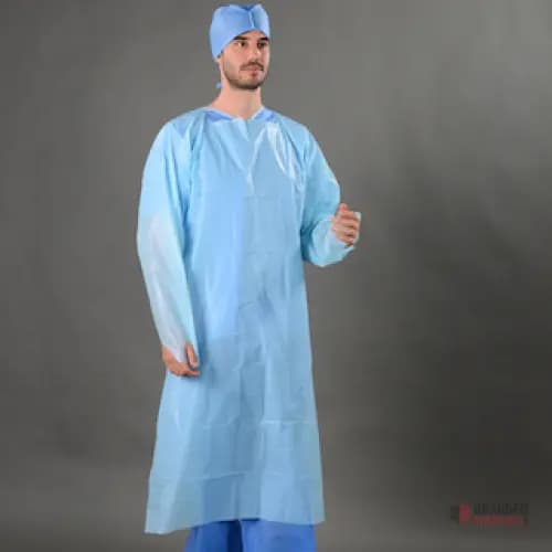 Isolation apron gown coverall CPE Class