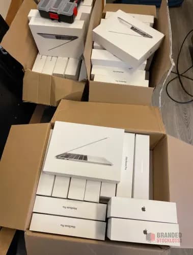 45 MacBooks with AppleCare - Refurbished/New