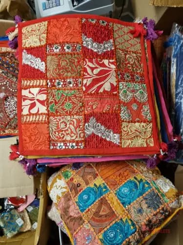 Handcrafted Embroidery Cushion Covers - 40x40 cm