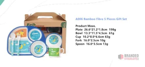 Bamboo Fibre Kids 5-Piece Gift Set