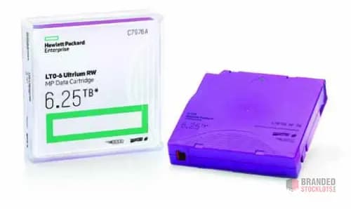 Maximize Data Management with HP Enterprise 6.25TB LTO-6 RW MP Data Cartridge