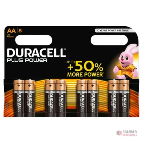 Bulk Sale: Duracell Power Plus AA/AAA Pack of 8