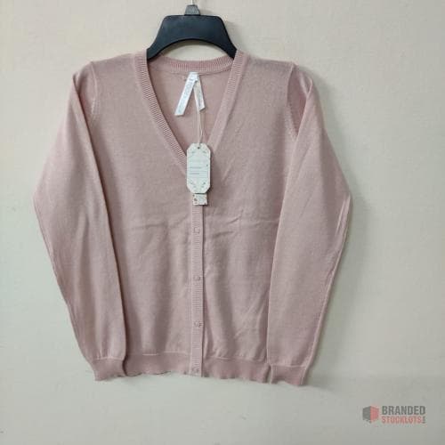 Ladies Button Cardigan
