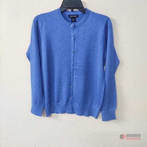 Ladies Fashionable Button Cardigan