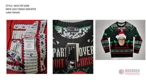 Men's Ugly Xmas Sweater