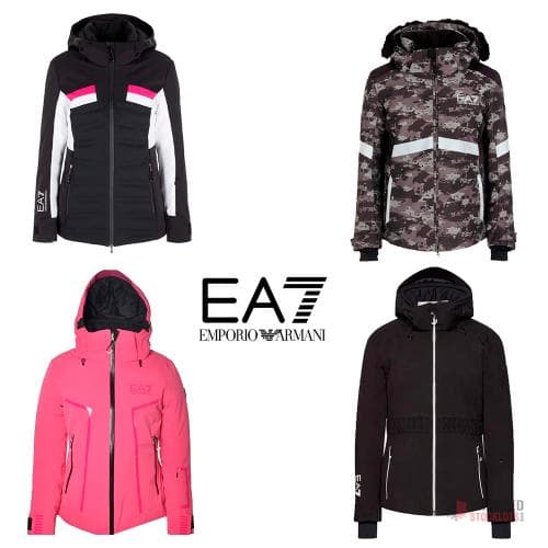 Lot of 10 EA7 Emporio Armani Technical Ski Jackets for Women