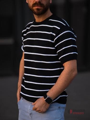 Trendy Men's Knit T-Shirts – Bulk Deals Ready Now!
