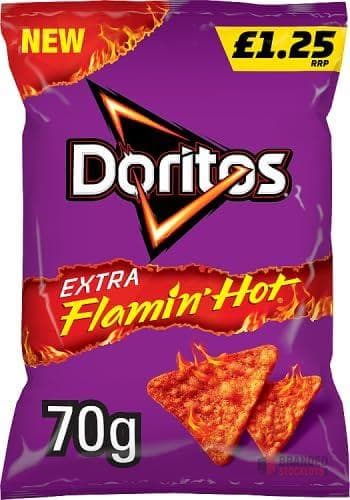 Doritos Crisps Range – Chilli Heatwave, Cool Original & Tangy Cheese