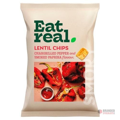 Lentil Chips — Red Pepper & Greek Cheese