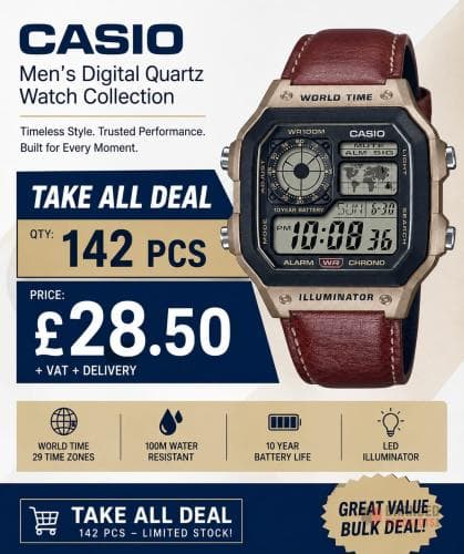 Casio Men's Digital Quartz Watch