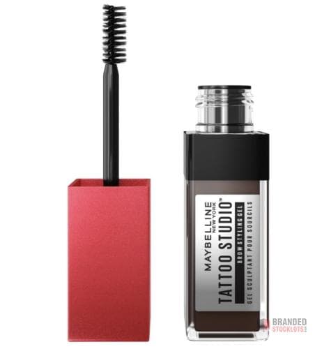 615 pieces Maybelline Eyebrow Gel Tint, Waterproof And Smudge Proof 3 Days, Deep Brown