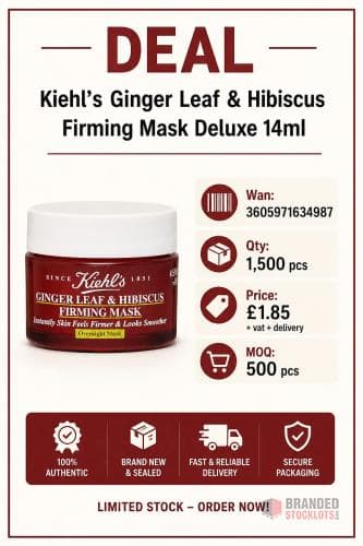 Kiehl's Ginger Leaf & Hibiscus Firming Mask Deluxe 14ml
