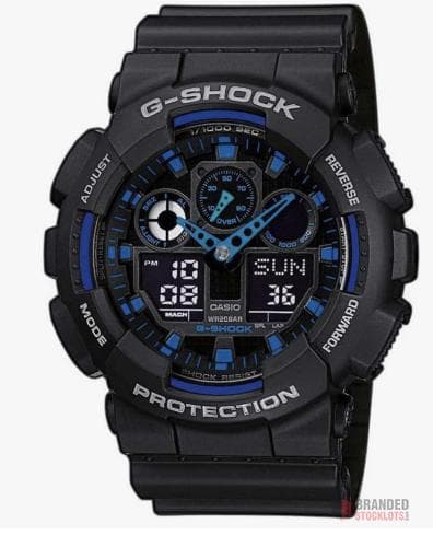 30 pieces Casio G-Shock Men's Watch in Resin with Anti Slip Over Sized Buttons