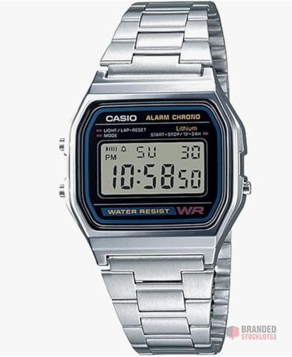 400 Casio Men's Digital Watch with Stainless Steel Bracelet