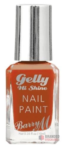 915 pieces Barry M Cosmetics Gelly Hi Shine Gel Nail Paint, Shade Orange, Spicy Mango