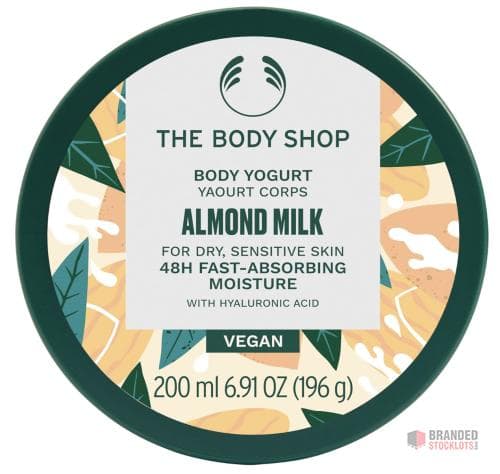 301 pieces The Body Shop Almond Milk Body Yogurt (1x 200ml), Fast-Absorbing Body Moisturiser