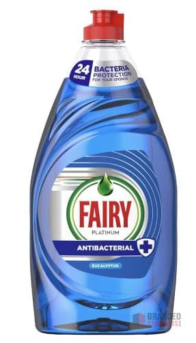2400 pieces Fairy Antibacterial Washing Up Liquid Eucalyptus 820 ml