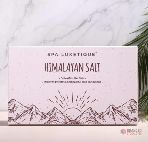 1802 pieces Spa Luxetique Himalayan Salts-3x454g Bath Salts Gift Sets with Extra Lavender Essential Oil
