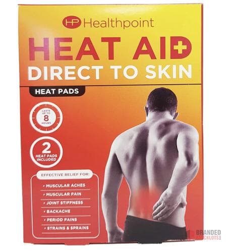 27.360 packs HEAT AID Direct to Skin Heat Patch, 100 g 291641