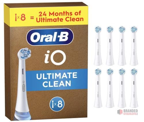 1100 packs Oral-B iO Ultimate Clean ORIGINAL Electric Toothbrush Head, Oral B Electric Toothbrush Heads