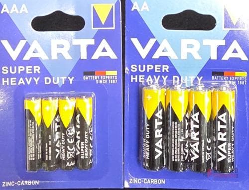 Varta Batteries Super Heavy Duty