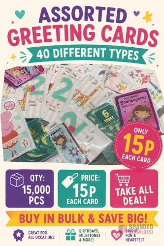 Assorted Greeting Cards 40 different types