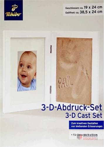 5676 pieces Tchibo Premium 3D Hand & Footprint Frame – Now Only €1 per Unit with Strong Profit Margins