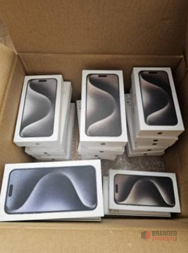 NEW Sealed iPhone 15 Pro 128GB – MOQ 8 Units – EU Stock Poland