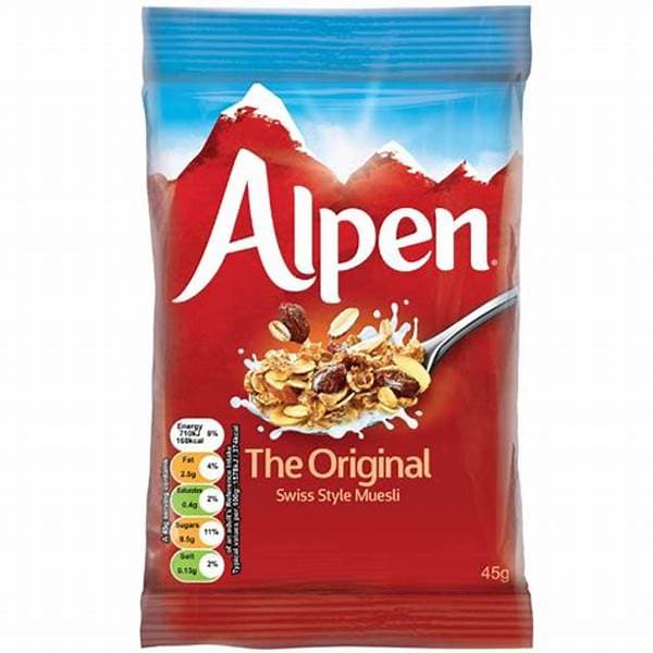 Alpen Original Sachets 45G