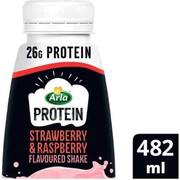 Arla Protein Strawberry & Raspberry 482Ml