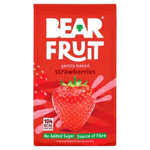 Bear Fruit Dried Strawberries 35G