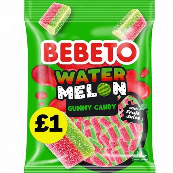 Bebeto Fizzy Watermelon 150g