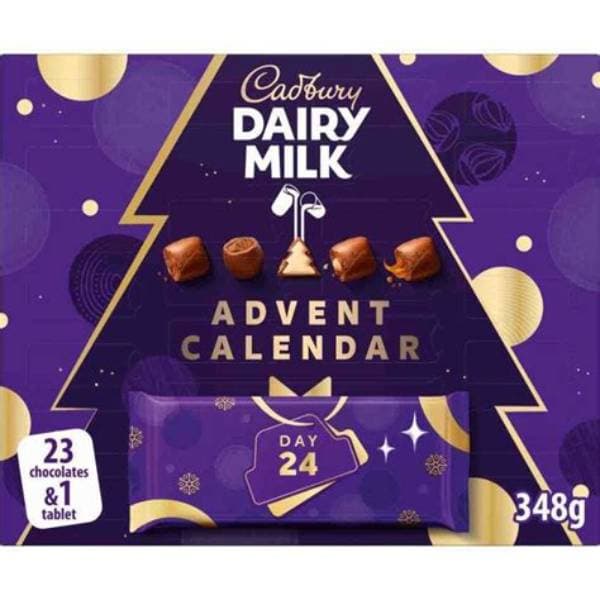 Cadbury Dairy Milk Advent Calendar Adult 348G
