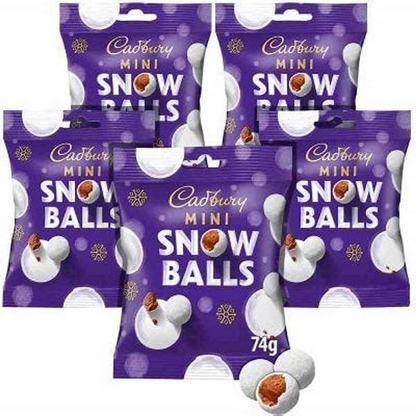 Cadbury Mini Snowballs 74G