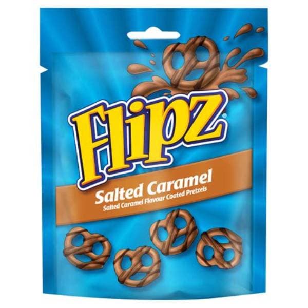 Flipz Pouches Salted Caramel Pretzels 90G