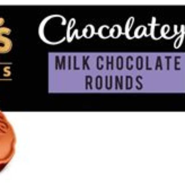 Foxs Chocolatey Milk Chocolate Rounds PM 2.29 130G