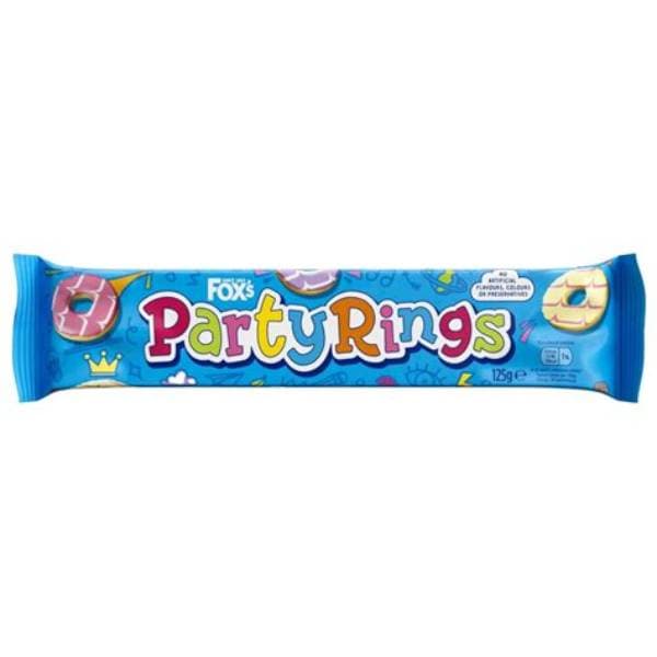 Foxs Party Iced Rings PM 1.29 125g