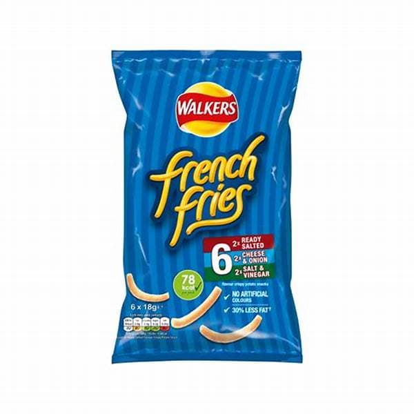 French Fries Variety 6Pk 6x18g