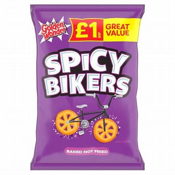 Golden Wonder Spicy Bikers PM 1.00 50g