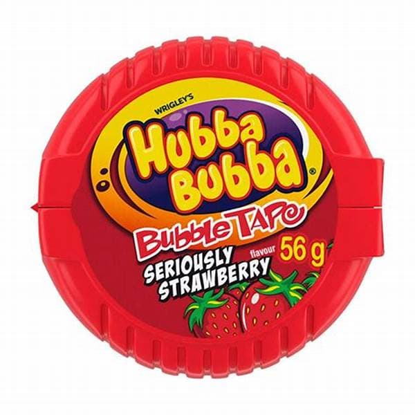 Hubba Bubba Seriously Strawberry 5Pc 20pk