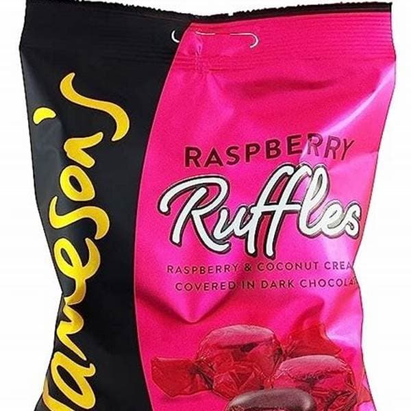 Jamesons Raspberry Ruffle 5 Pack (Branded SRP) 130G